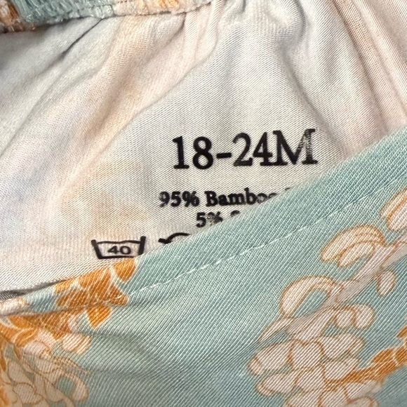 Stylish Kids Romper in Blue and Gold - Picture 2 of 2